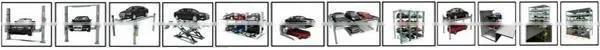 four post hydraulic car storage equipments