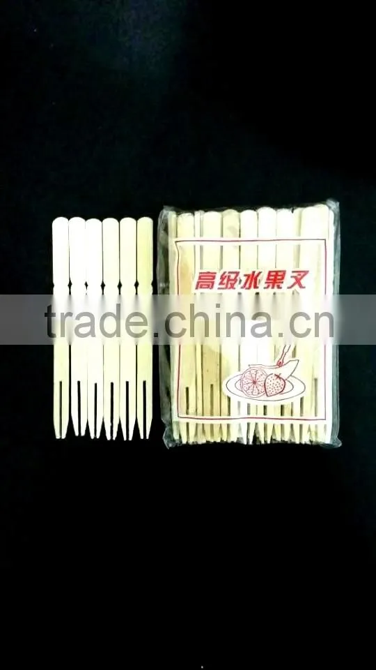 Disposable Bamboo Fork for fruit