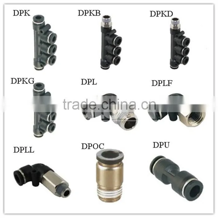 Quick Pneumatic Connector pneumatic fittings