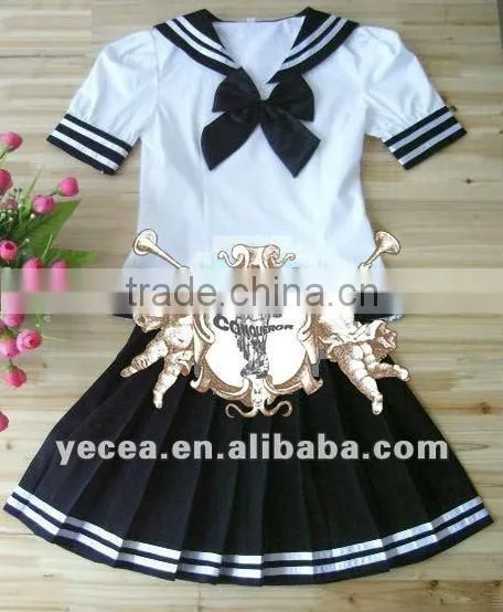 Hot selled school uniform design
