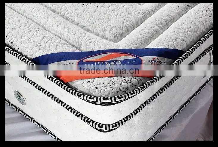 Compress memory foam mattress roll up packing DS-126
