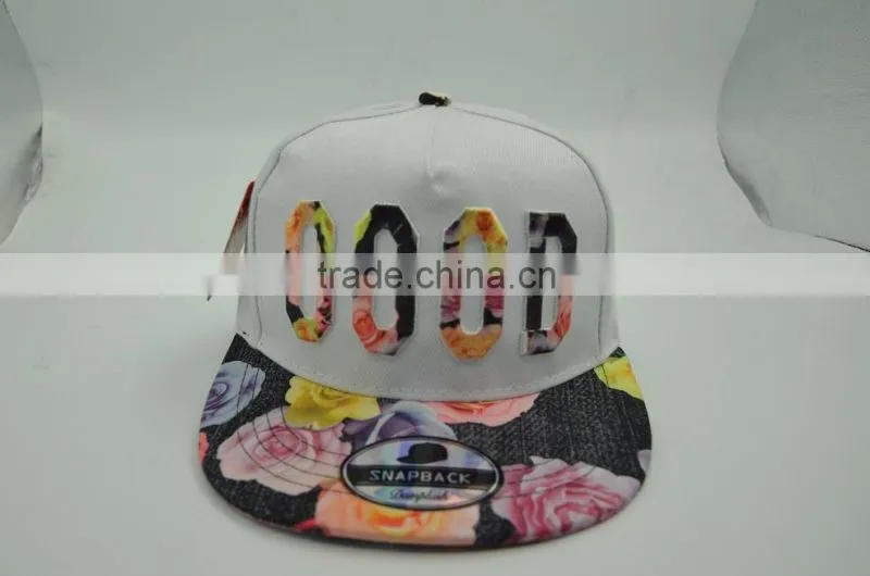 We Can Make Custom Snapbacks Cap Hat Flat Brim Hat With Own Factory 2016 new style 5950 cap