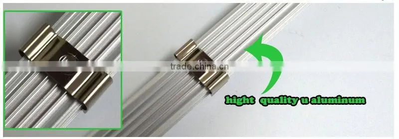 Waterproof Frost Cover Metal Cap DC12V 50cm 5050 SMD 36Leds/50cm Led Rigid Bars Strip light Bulbs Aluminum Slot