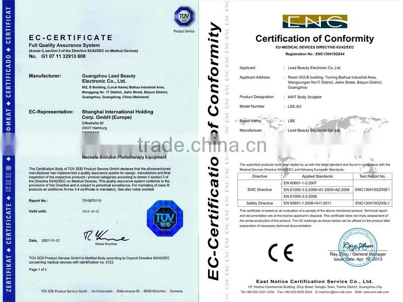 ultrasonic rf vacuum cavitation machine awt