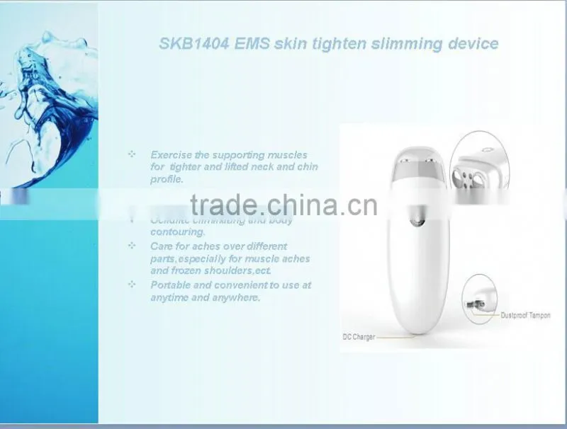 handy EMS wrinkles cellulite remover smooth skin body shaping machine