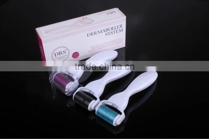 body derma roller 1200 pins stainless micro needle roller skin care DRS derma roller CTS-1080 with CE