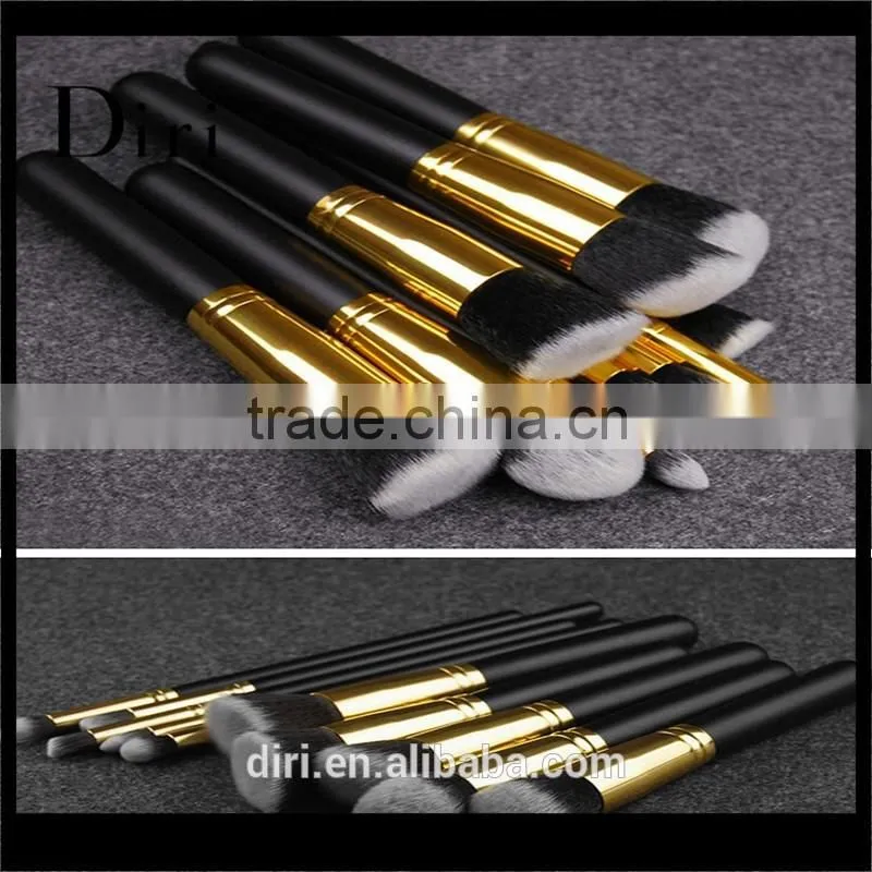 Top quality synthetic hair eyeshadow makeup brush set