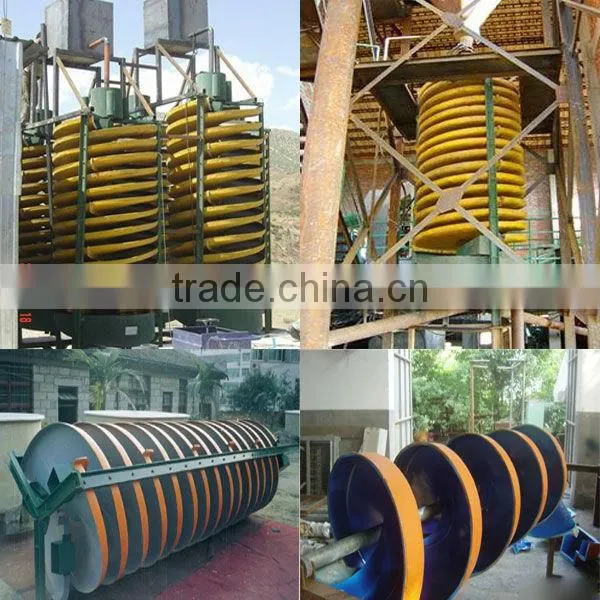 Iso9001:2008 Spiral Chute/spiral Separator/spiral Concentrator Have In Stock