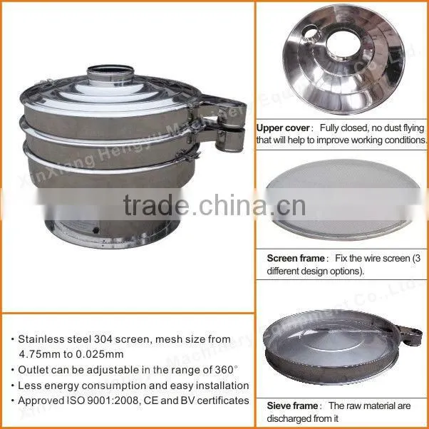 2013 Xinxiang China Reliable quality rotary juice vibrating sieve