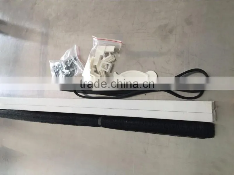2016 new products DIY aluminum frame fiberglass mesh screen for hinge door