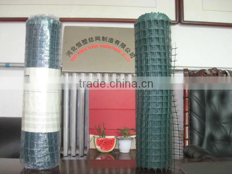1x25m Best quality HDPE green plastic mesh fencing (factory)
