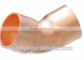 45 degree Elbow copper pipe fitting Copper elbow