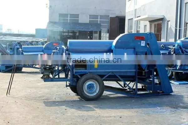Diesel Engine powered Head-Feed Paddy Wheat Barley Thresher