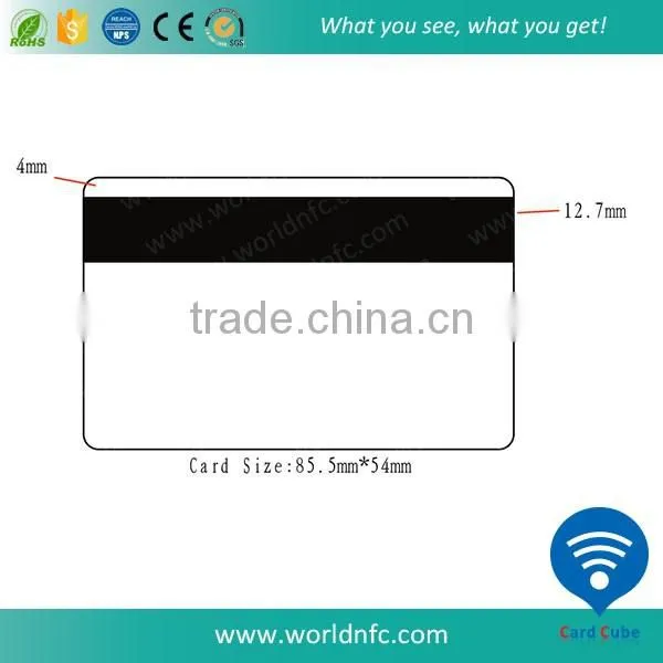 Plastic Blank Magnetic Card