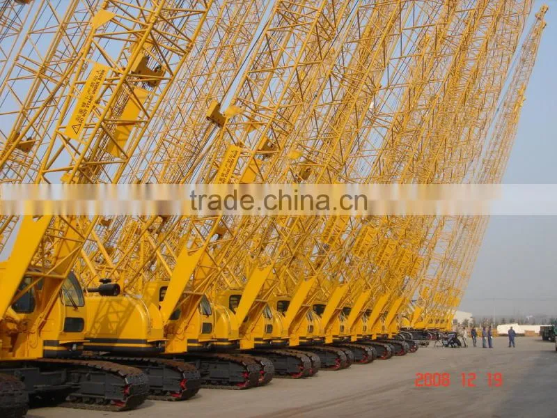 Cheap sale 500Ton crawler crane QUY500W in good working