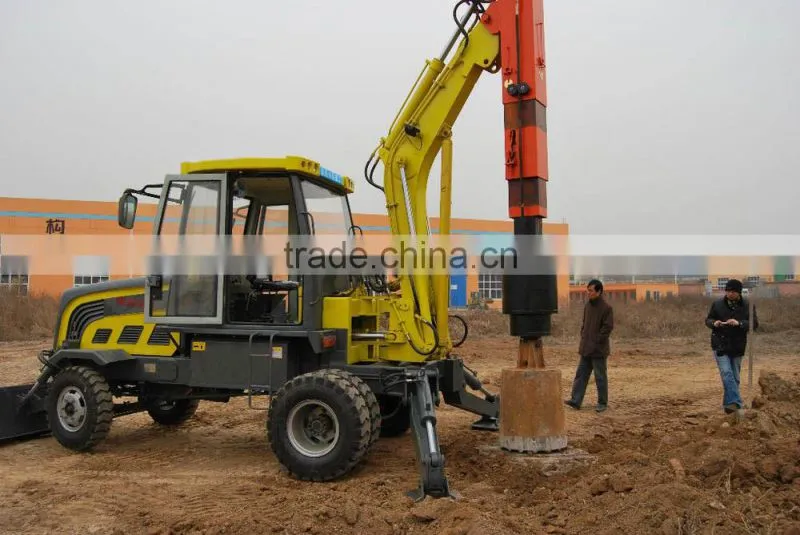 Cheap DFRJ2.5 Wheel Rotary Drilling Rig Made in China