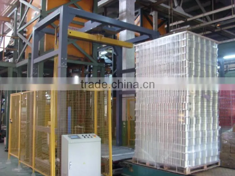 Bottle wrapping machine