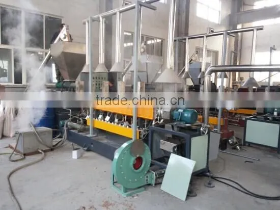 wpc pvc machine granulator wood plastic granule making machine