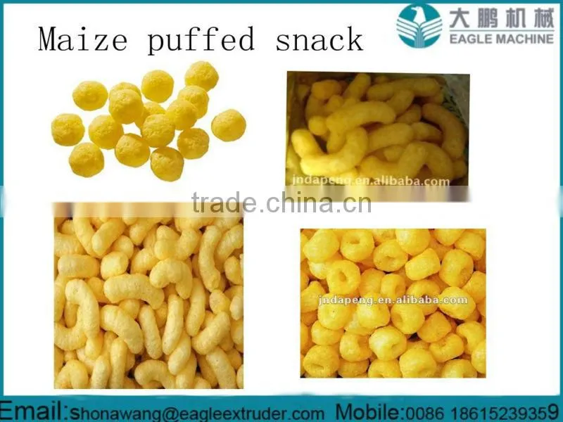 puffed maize food machine