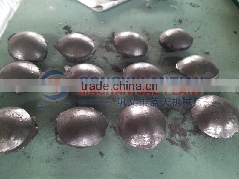 CE and ISO certificates iron ore briquette press machine