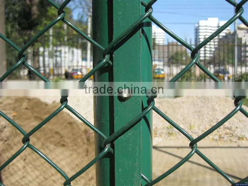 HOT SALE!PVC coated& electro galvanized Chain Link Fence