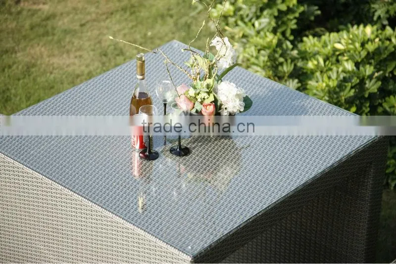 outdoor rattan bar stool wicker bar furniture 7816-1