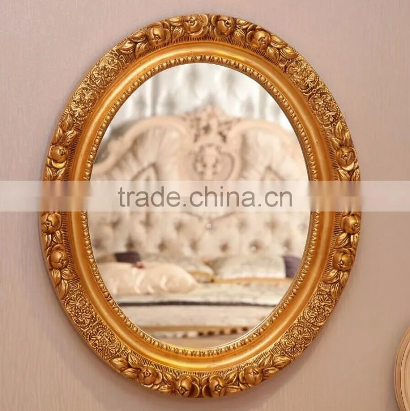 Elegant home decorative oval wall mirror