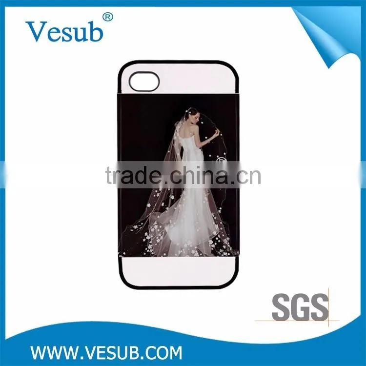 Vesub Imports Eco Quality Pu Textile Raw Materials Personalized 3d Sublimation Case