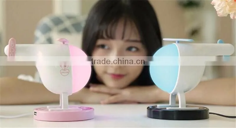Night light aircraft Creative lamp for children to sleep The bedside night light helicopter LED charging Nightlight