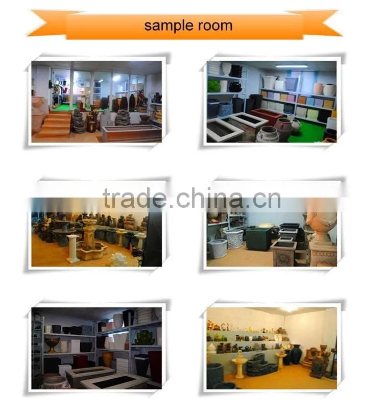 Cheapest China factory unique flower pot for hotel decoration