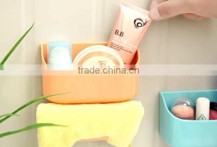 Q1100 Wall box strong adhesive kitchen bathroom plastic storage box