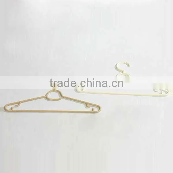 Plastic fancy clothes hangers