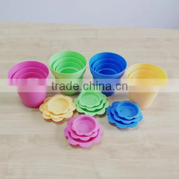 Plastic flower pot PP garden planter
