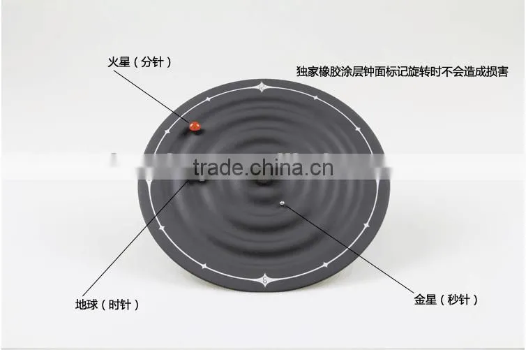 Creative Home Magic Galaxy Magnetic Wall Clock Decoration Household Clock Best Gifts