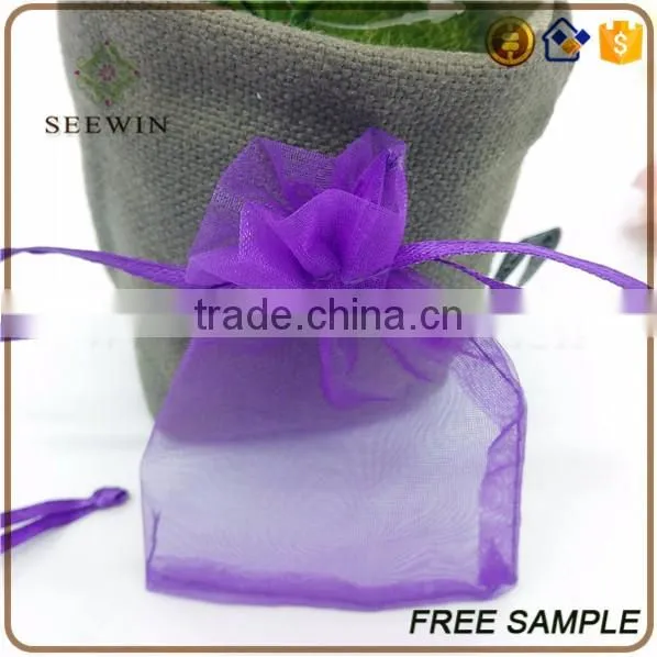 small special personal 7x9 size wedding organza favor bag