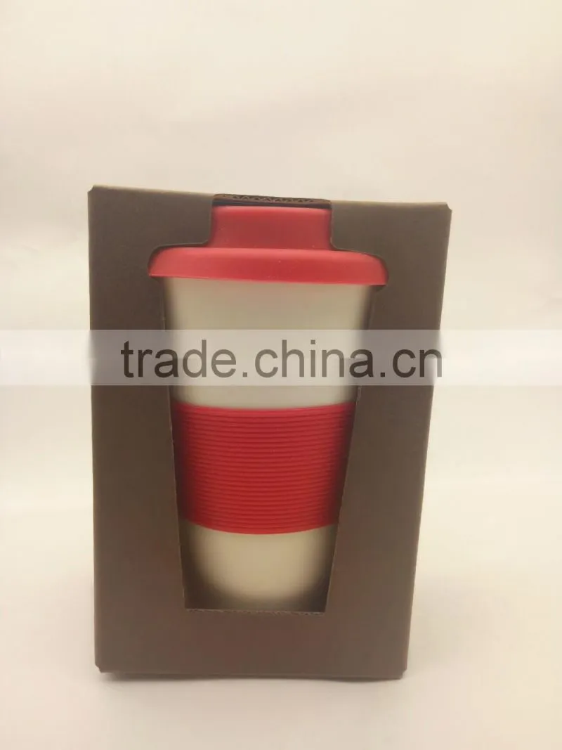 2017 hot sale biodegradable bamboo fiber cups