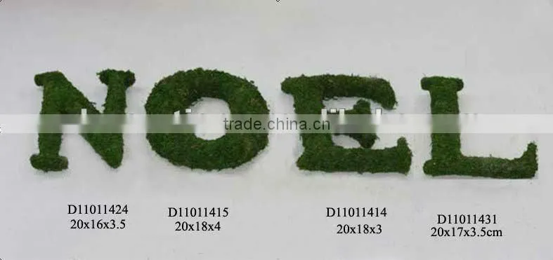 wooden MDF letters for christmas