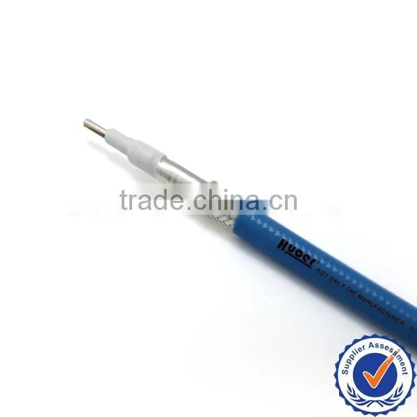 Phase stable velcro cable tie