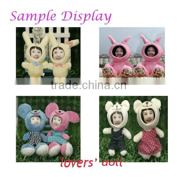 hot sale and DIY 3d face toy dolls