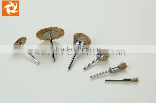 precision miniature wire cup brusehes