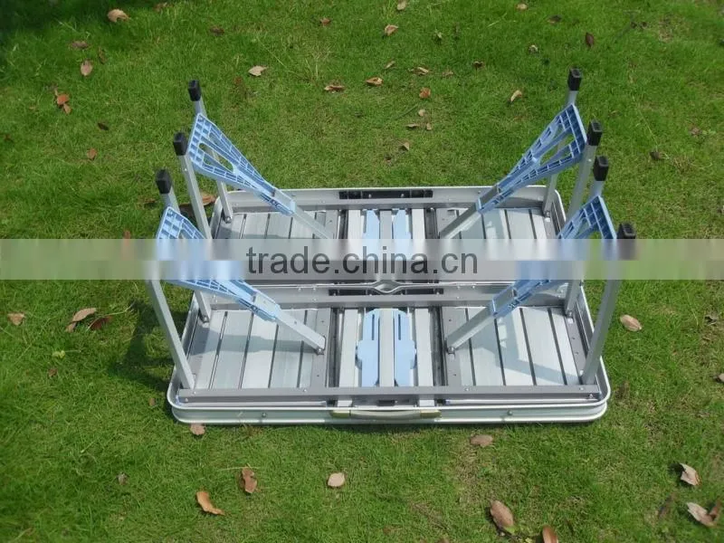 2014 New Lightweight Aluminum Folding Picnic Table