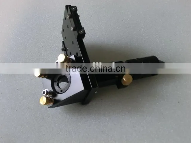 co2 laser head and mirror mount with stand for 20mm diameter lens 25mm mirror