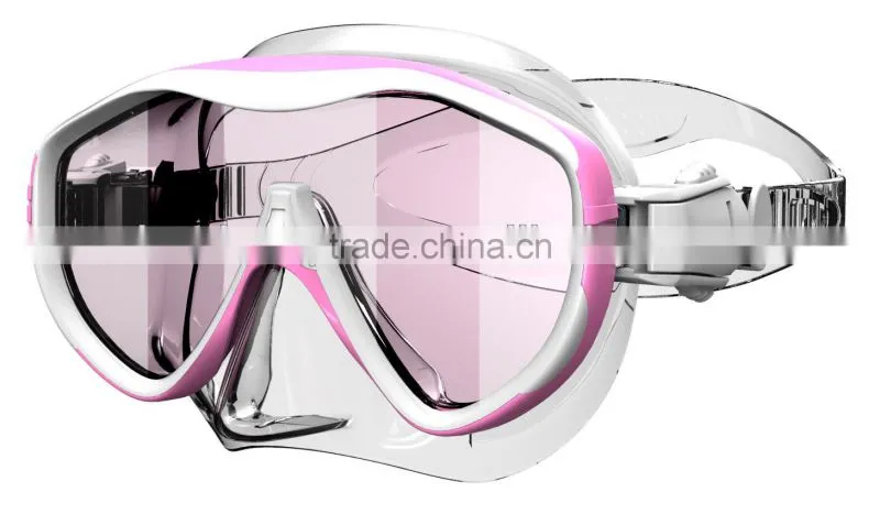 High quality diving gear, silicone full face diving mask (MM-105)