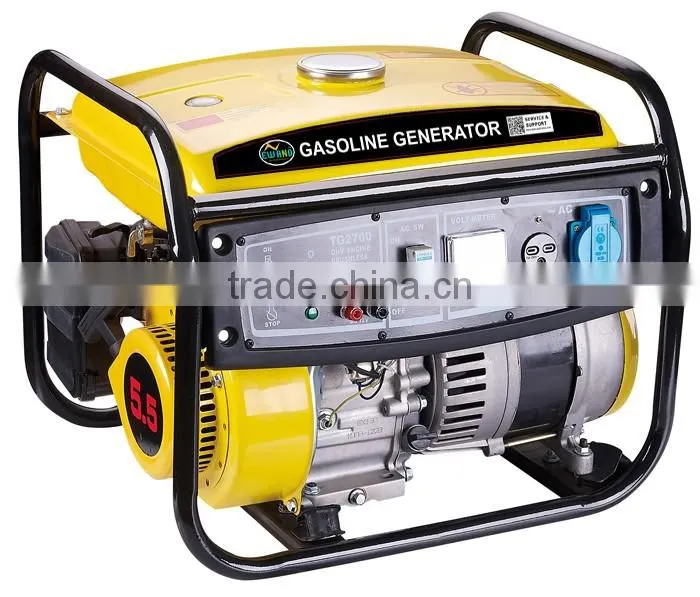 Protable gasoline 2KW 168F engine tiger generator