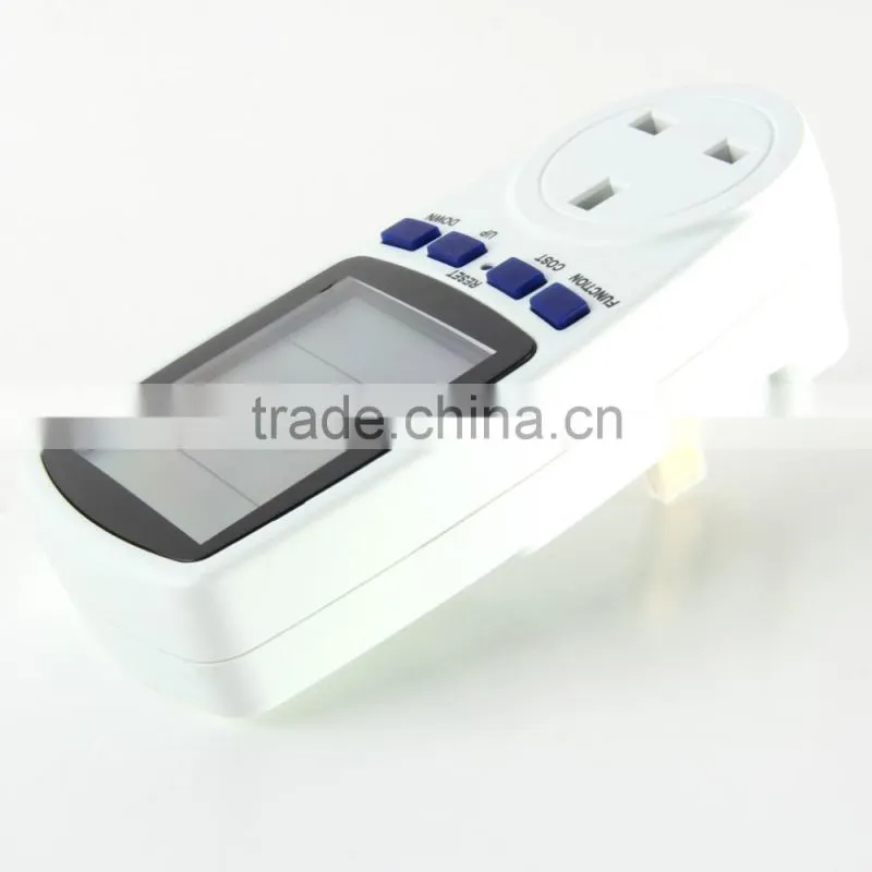 UK Plug Energy meter Watt Volt Voltage Electricity Monitor Analyzer Power