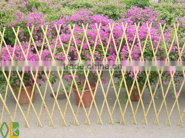 custom bamboo rolled fence