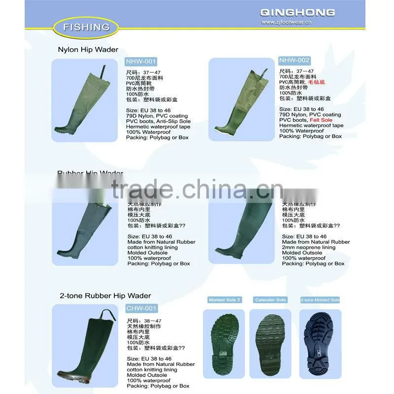 waterproof fisherman pants nylon hip wader