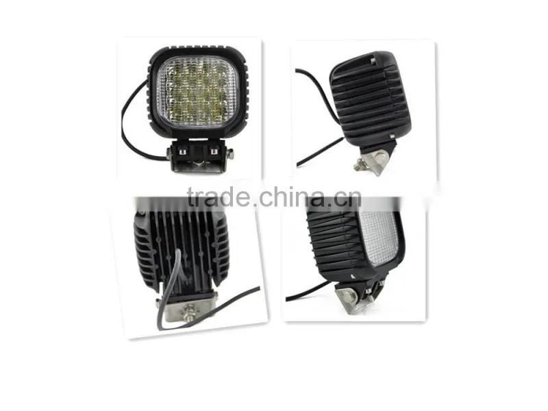 5" Square 40W Heavy Duty High Powered LED Work Light