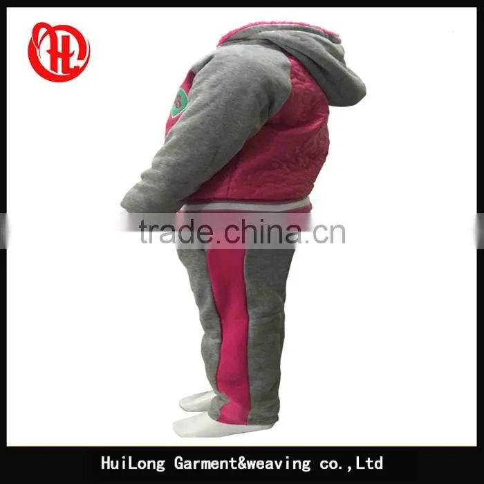 stocklots pu fleece sportswear clothing sets