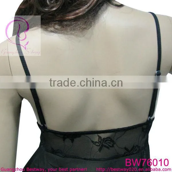Valentine transparent sexy lingerie